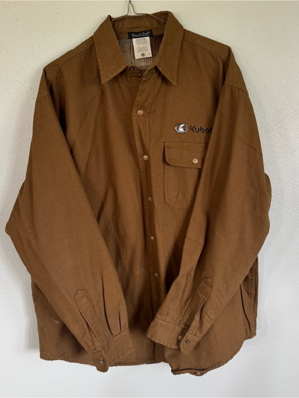 Men’s Brown Kubota Shacket